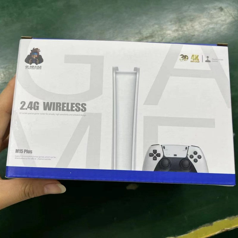 M15 HDMI 4K TV Game Console with Dual Controllers