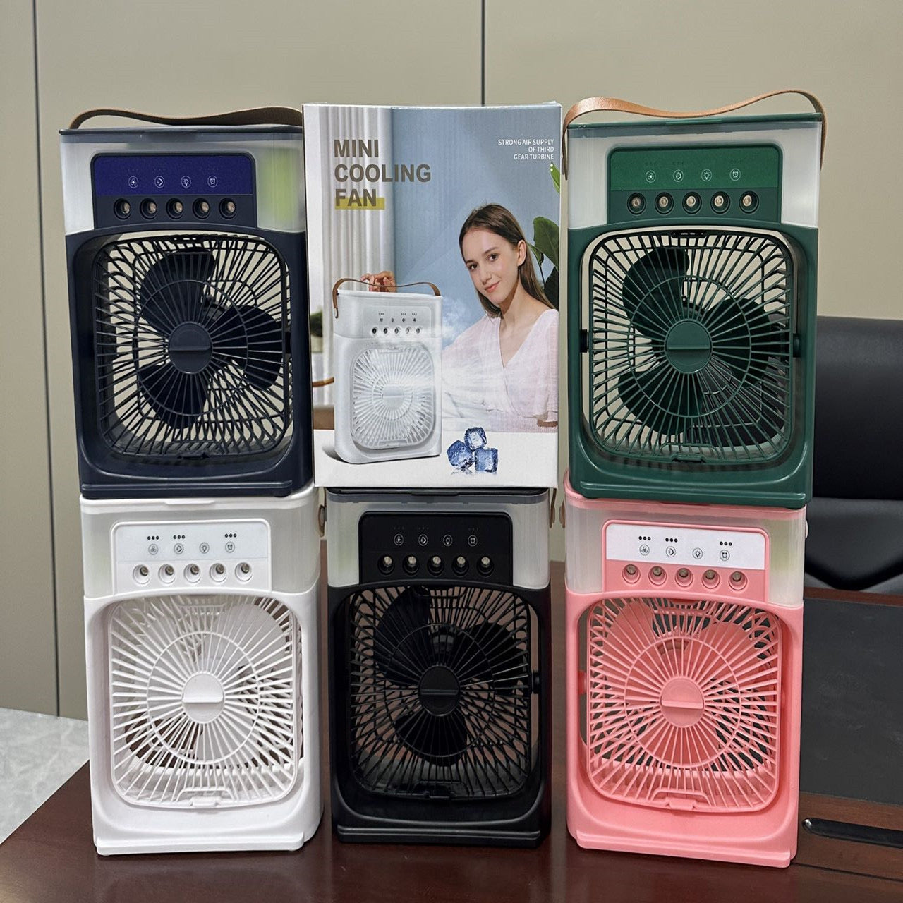 ❄️ Portable 3-in-1 Air Cooler Fan ❄️
Mini Air Conditioner for Room, Office & Car